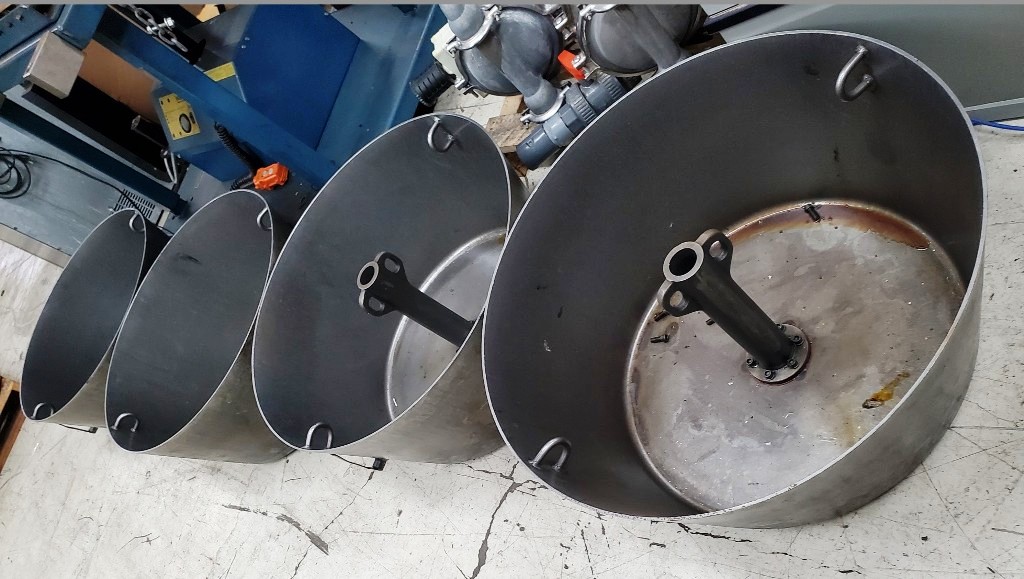 Barrett 1101-E Chip Pans Steel 8 Units