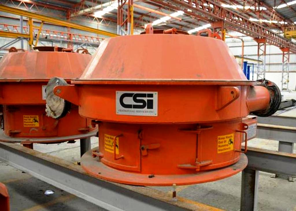 (2) Elgin CSI WSM03 vertical cuttings dryers. Centrifuges