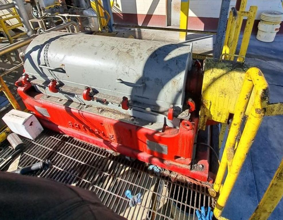 Sharples P3400 decanter centrifuge, 316SS. Centrifuges Sanders