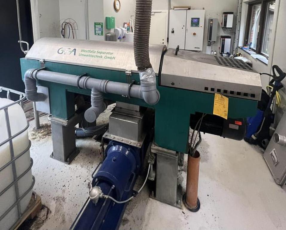 Westfalia UCD 345-00-32 decanter centrifuge, Duplex SS.