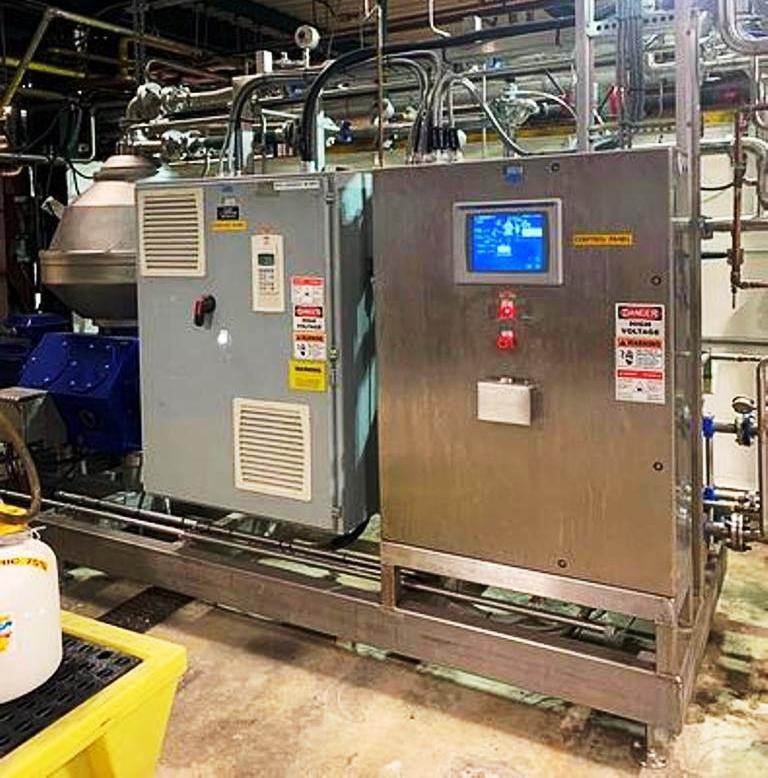 Separator Module Alfa-Laval BD 80 biodiesel separator module, 316SS.
