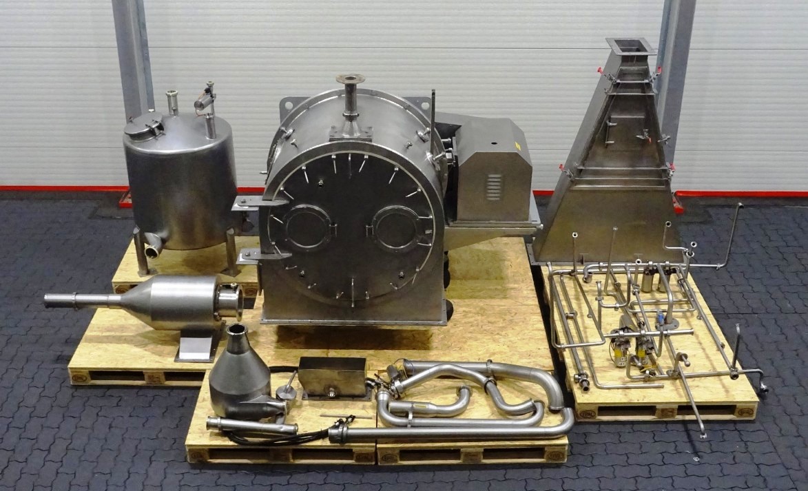 Siebtechnik Tema H-700 Conturbex centrifuge, 1.4581 SS.