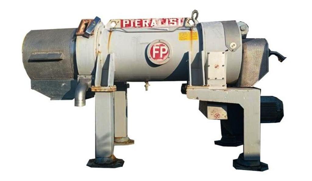 Pieralisi FP 600 RS decanter centrifuge, 316SS.