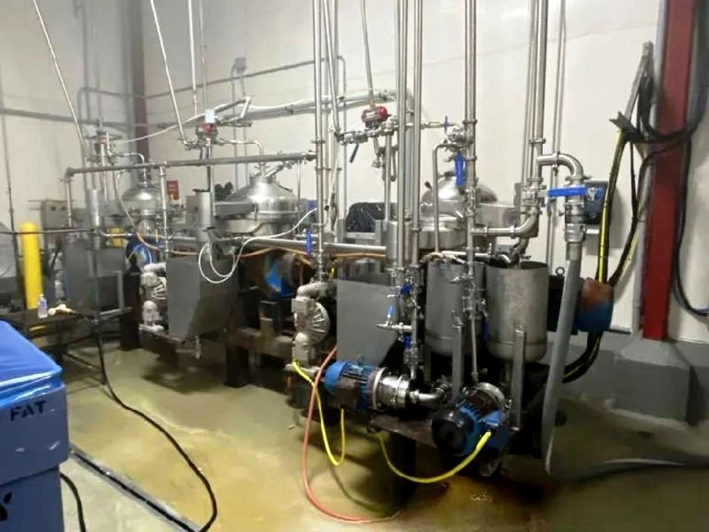 (4) Westfalia SA 20-03-076 separators, 316SS.