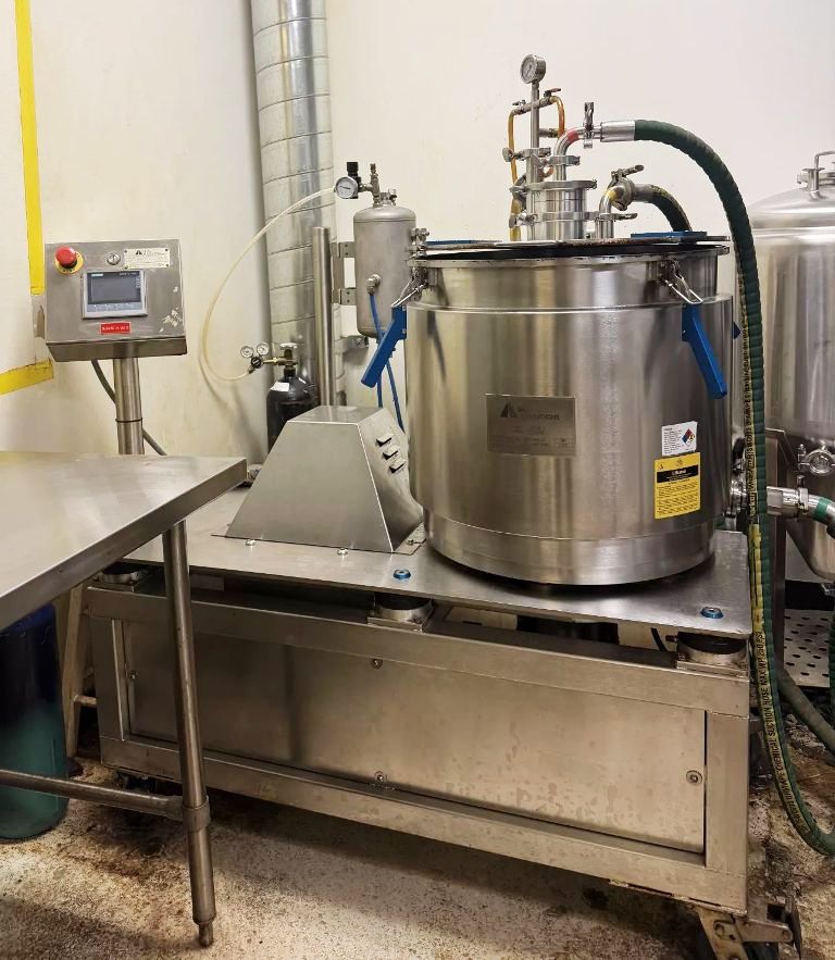 Delta Separations CUP-30 ethanol extraction system, 316L SS.