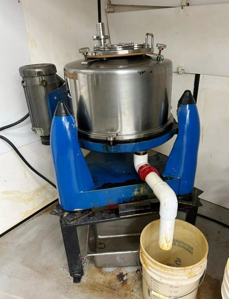 (2) WVO Designs PTDM-25 perforate basket centrifuges, 316SS.