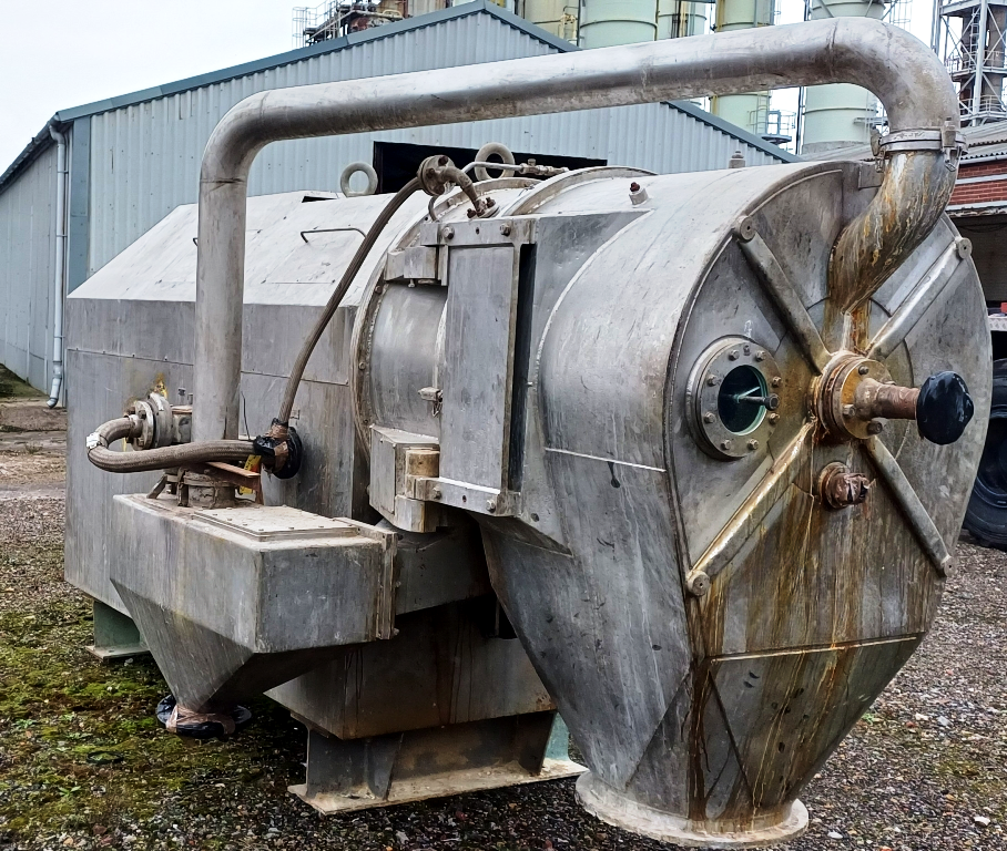 Heinkel HF 800.1 Inverting Filter centrifuge, 316SS.