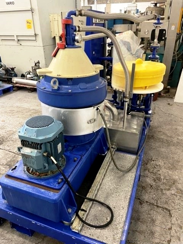 Alfa-Laval WSPX 307 TGD-71G oil concentrator, SS.