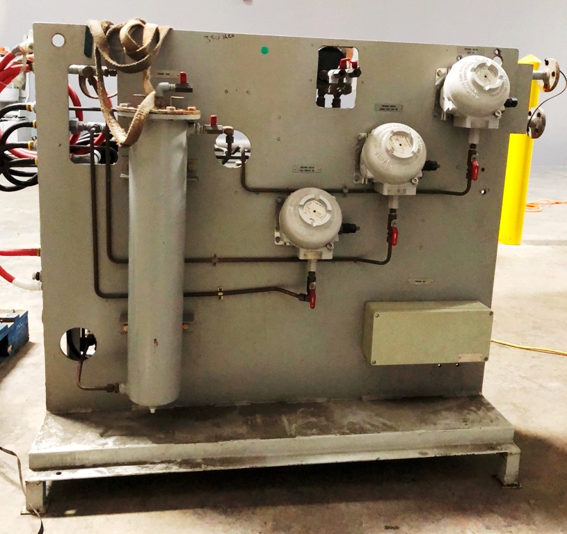 Sharples P850 vertical decanter centrifuge, 316SS.