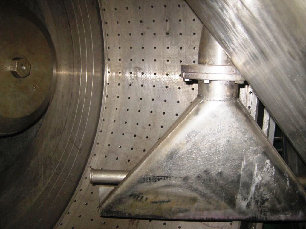 Escher-Wyss H-130 (1250 x 600mm) peeler centrifuge, SS.