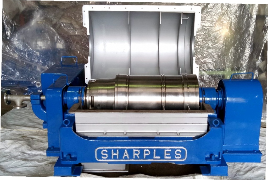 SharplesTomoe P3000 decanter centrifuge, 316SS. Centrifuges