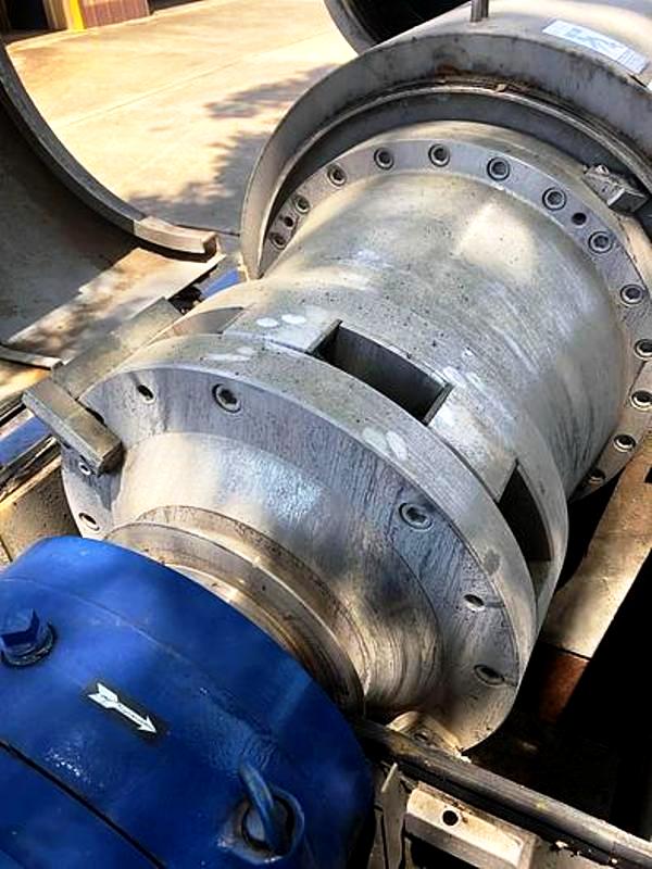 Tomoe OFM20 drilling mud decanter centrifuge, 316SS. Centrifuges