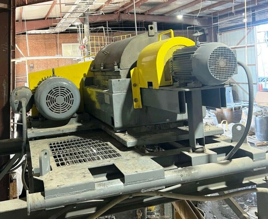 Sharples P3000 decanter centrifuge, 316SS.