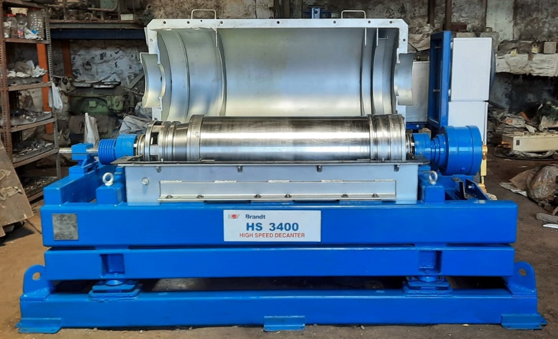 NOV/Brandt HS3400 VSD decanter centrifuge, 316SS. Centrifuges