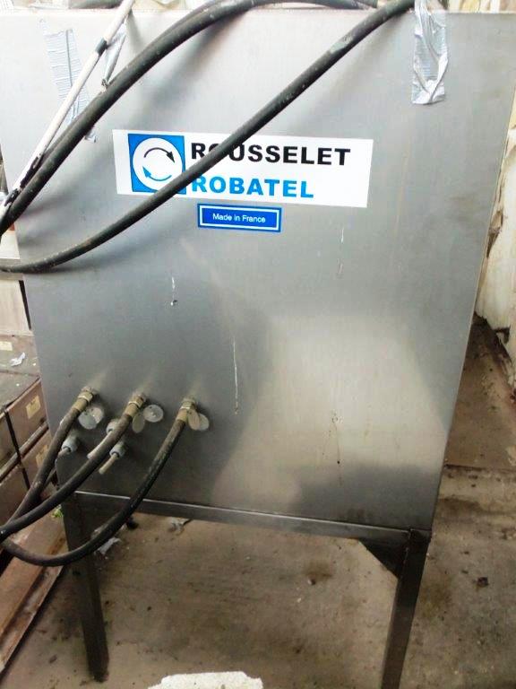Rousselet Robatel DRC 100 Vx AV 2S mot vertical peeler centrifuge, 904L SS.