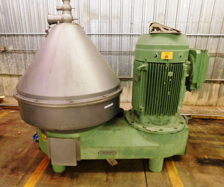 Westfalia MSE 50001777 milk separator, 316SS. Centrifuges