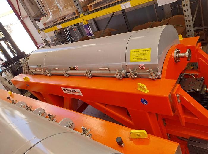 (2) Swaco CD 400 HV Slimline decanter centrifuges, A890 duplex SS