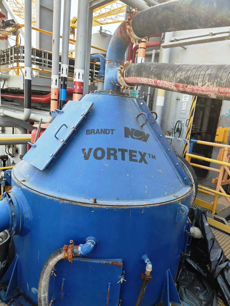 NOV/Brandt EBW-36 Vortex cuttings dryer, CS.