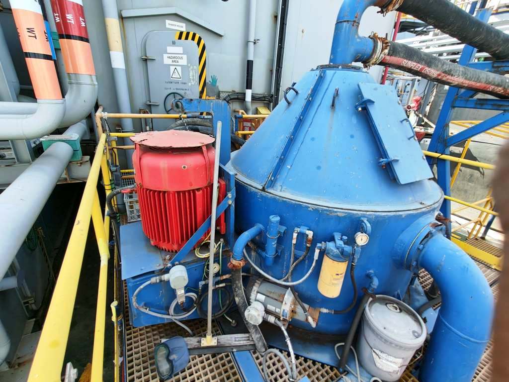 NOV/Brandt EBW-36 Vortex cuttings dryer, CS.