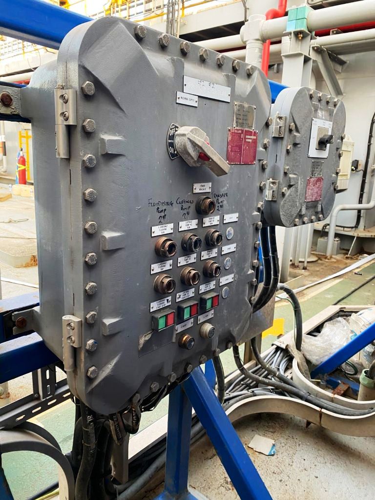 NOV/Brandt EBW-36 Vortex cuttings dryer, CS.