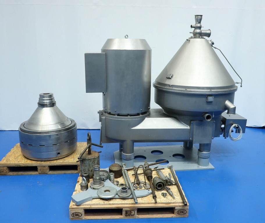 Westfalia MSE 500-01-777 warm milk separator, 316SS.