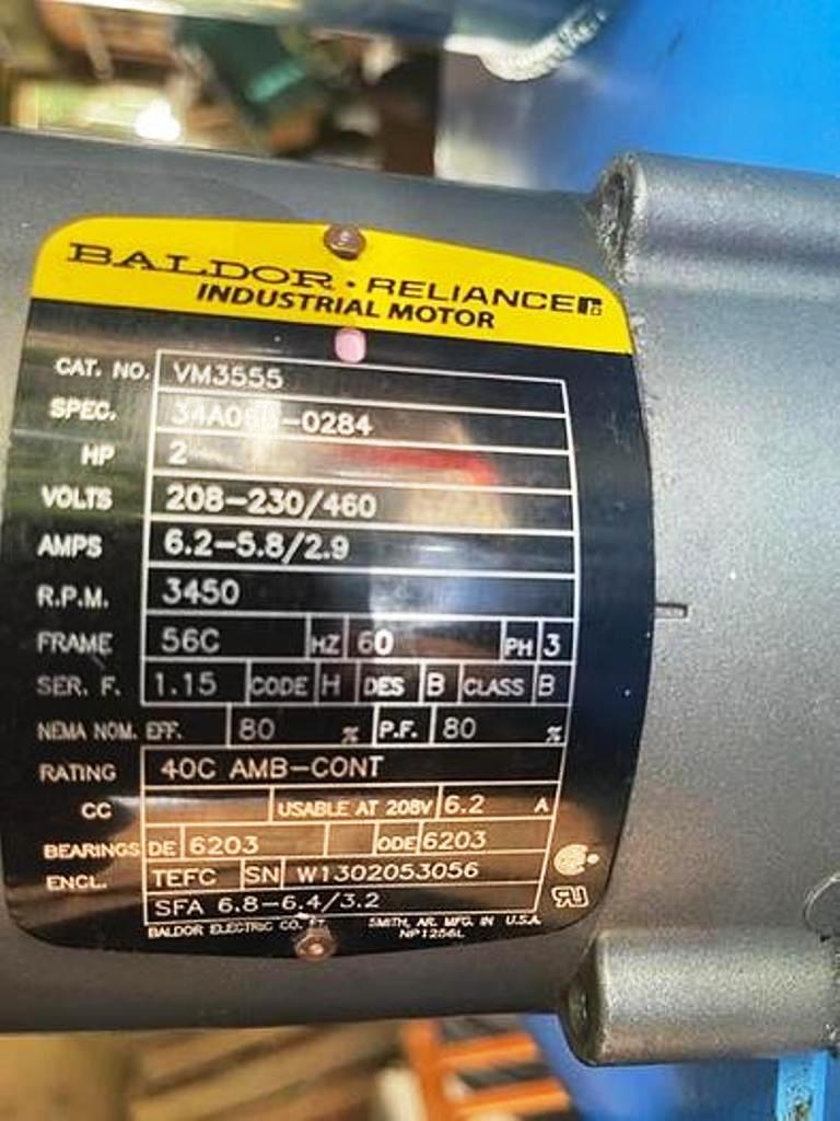 US Centrifuge M512 solid basket centrifuge.