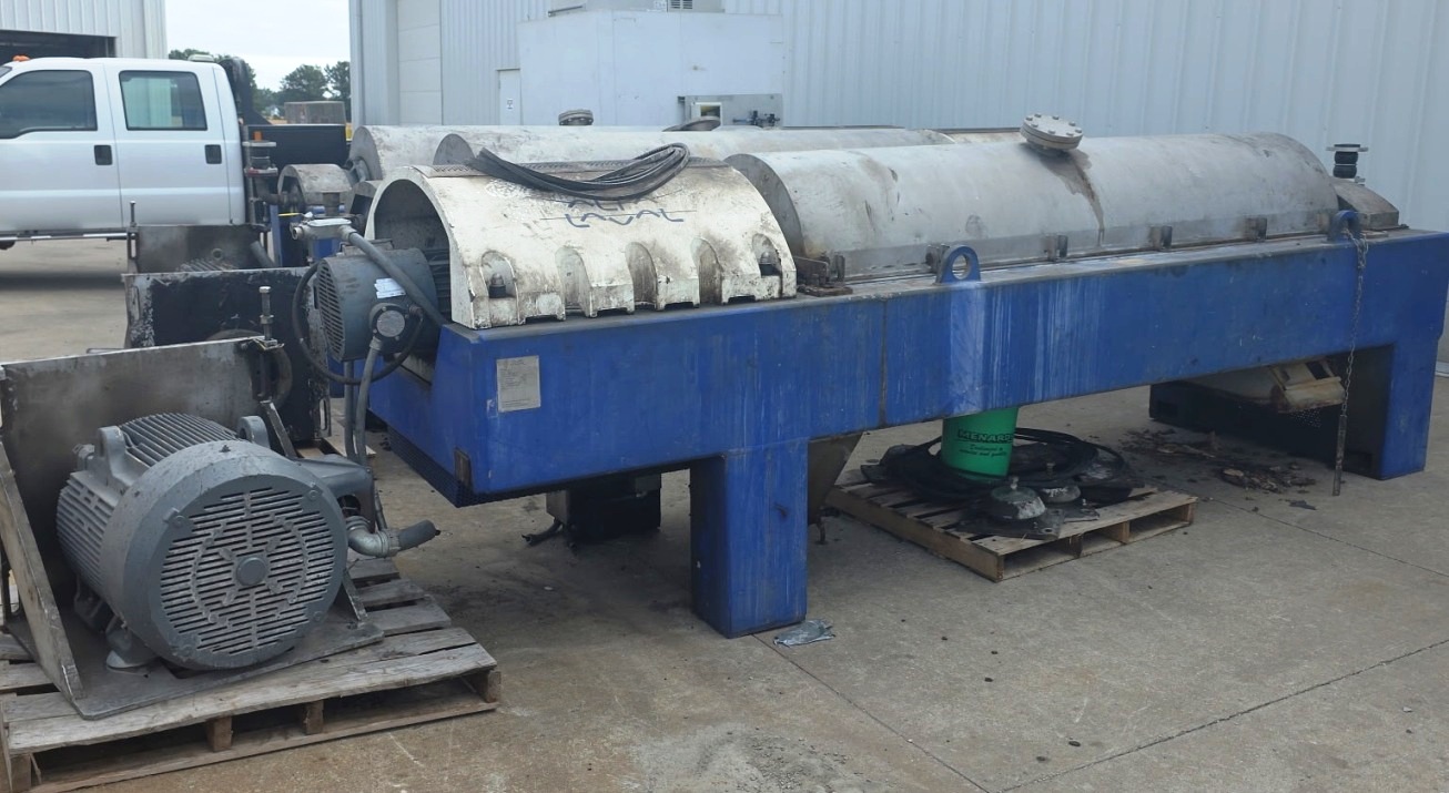 (2) Alfa-Laval CHNX 944B-31GG decanter centrifuges, 316SS.