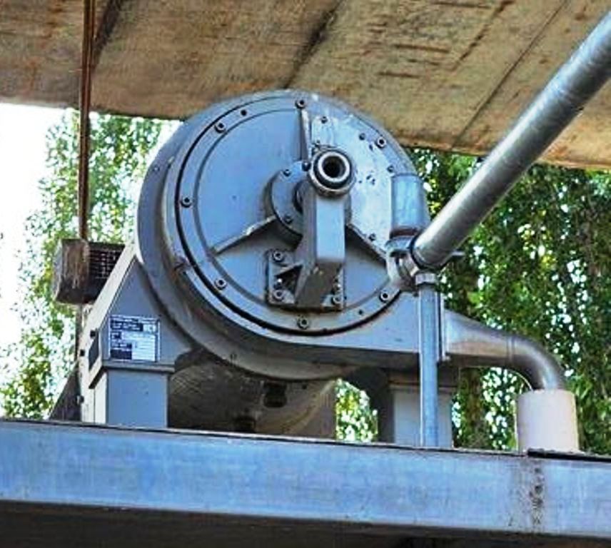 Pieralisi Baby 1 decanter centrifuge, 316SS.