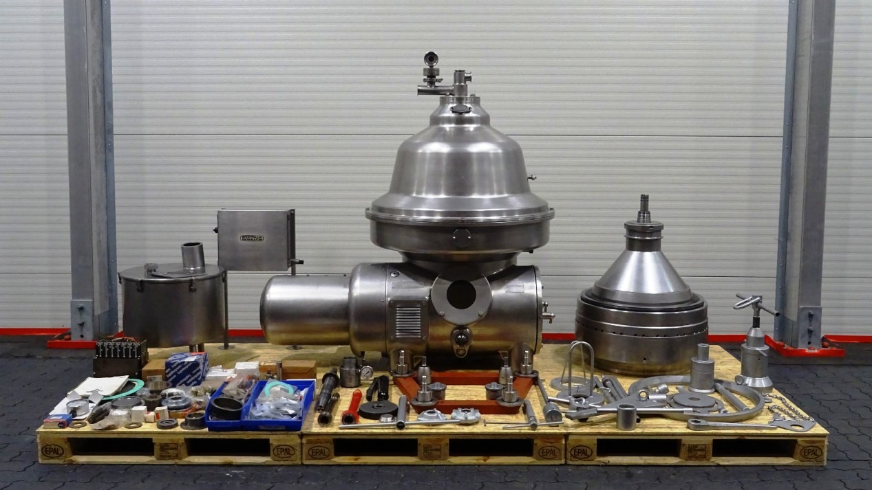 Westfalia MSB 200-01-076 milk separator, 316SS.