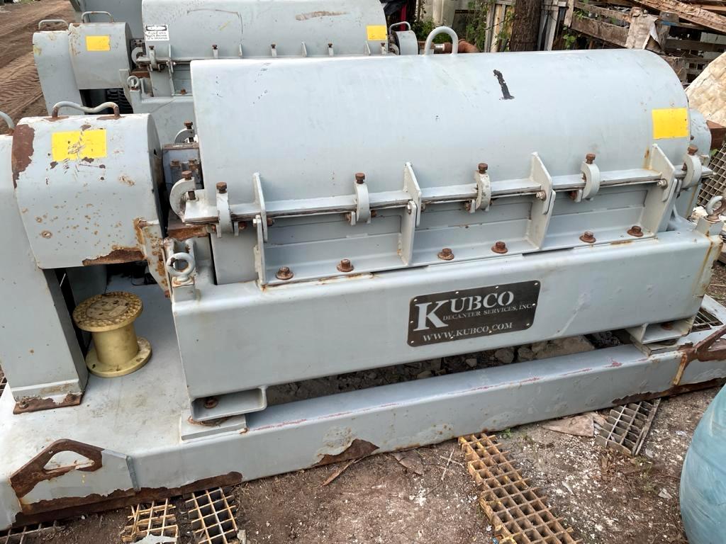 (2) Kubco KHV-4800 14 x 48" oilfield decanter skids, SS.