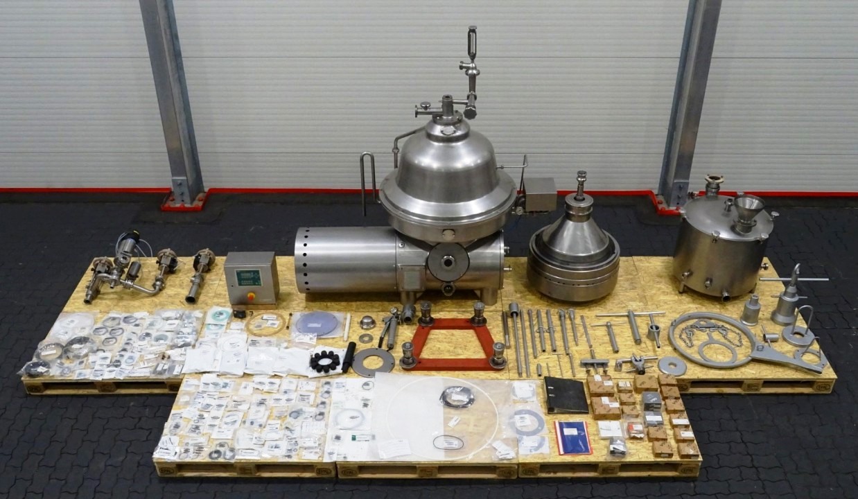 Westfalia MSA 200-01-076 milk separator, 316SS.