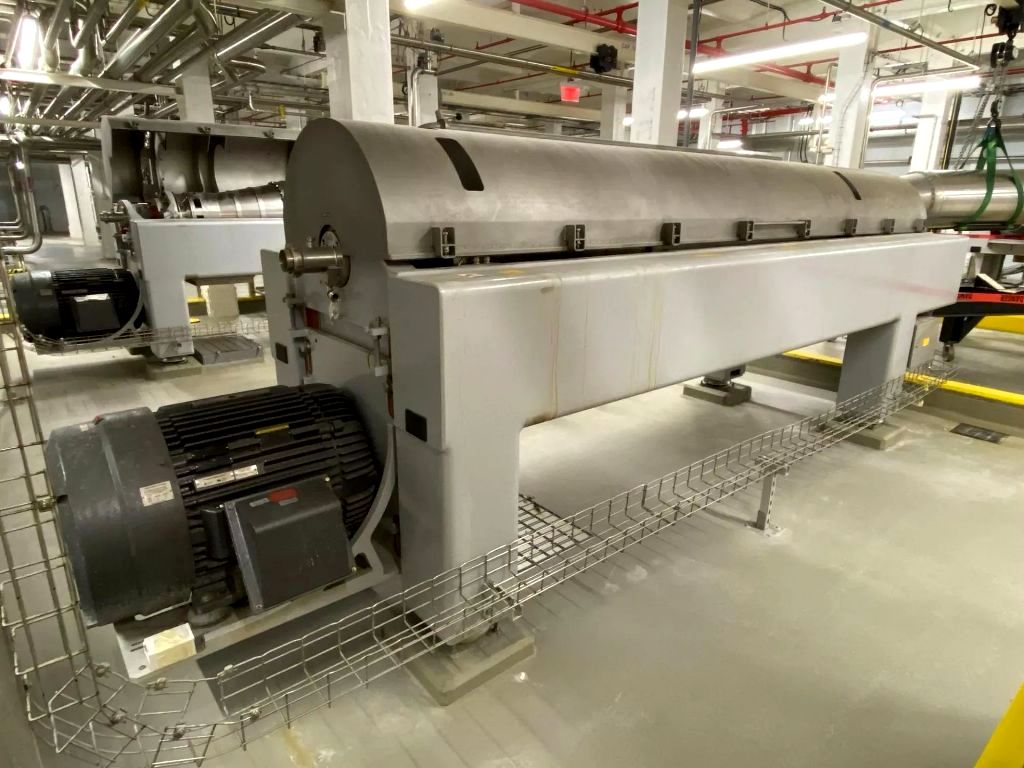 (2) Alfa-Laval FOODEC 710 sanitary decanter centrifuges, 316SS.