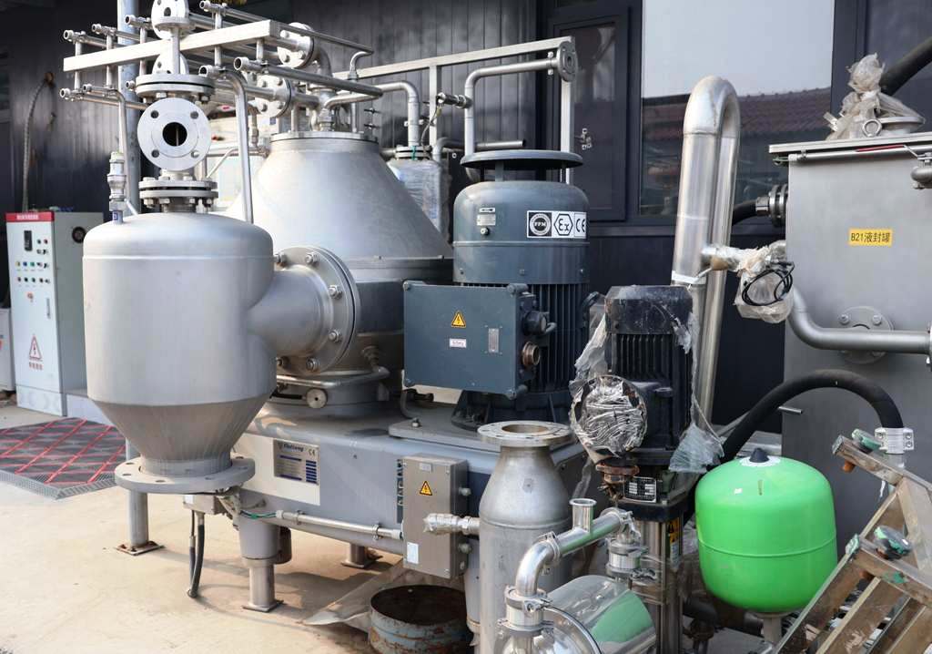 Flottweg AC 2000-410g ATEX clarifier centrifuge, 316SS.