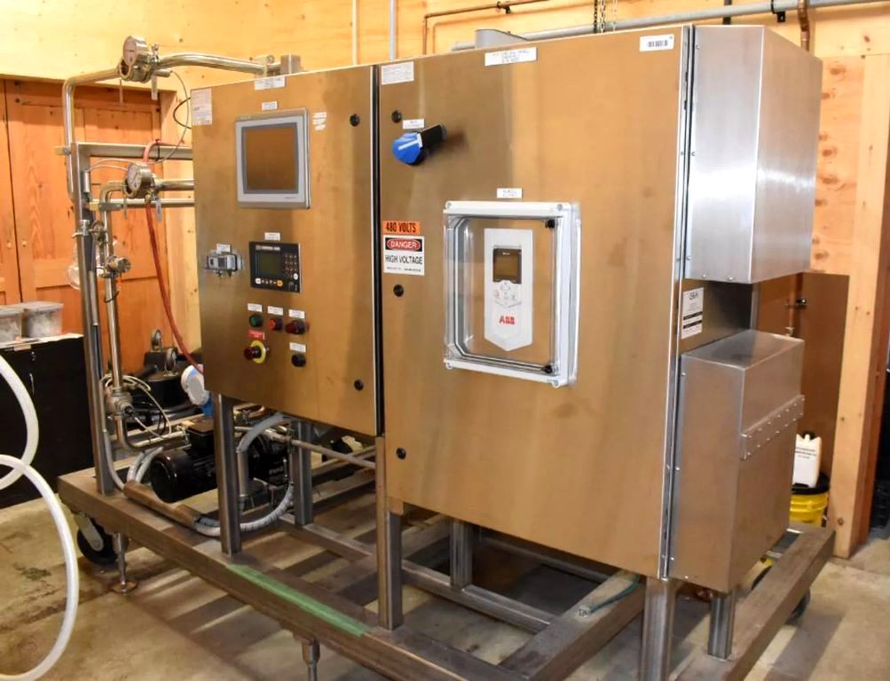 GEA Westfalia GSC 40-06-077 Hydrostop beer clarifier skid, 316SS.