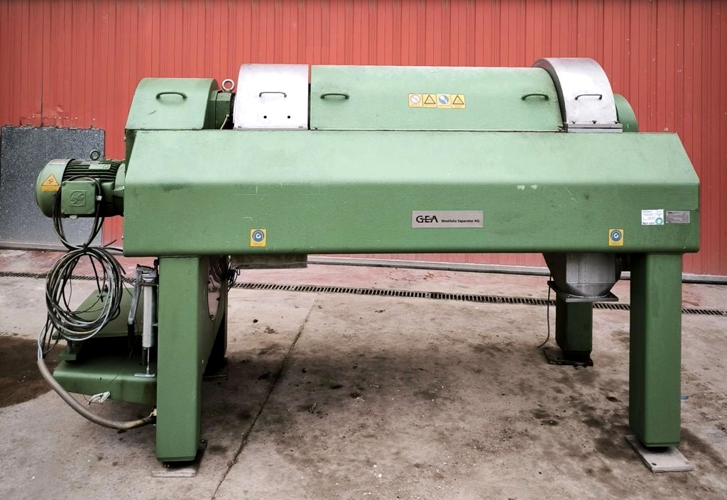 Westfalia UCA 450-00-02 decanter centrifuge, 316SS.