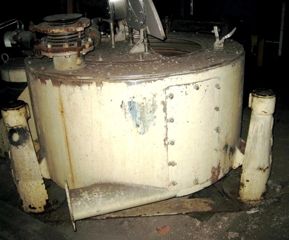 (2) ATM/De Laval 48 x 20 perforate basket centrifuges, SS.