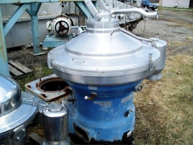 Westfalia SA 82-47-177 clarifier centrifuge, 316SS.        