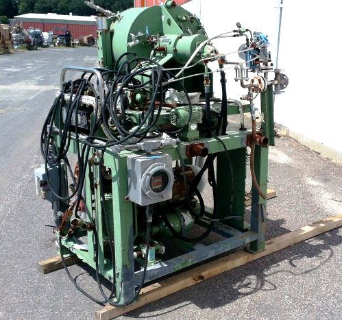 Krauss-Maffei HZ 40 Si peeler centrifuge, 316SS.           