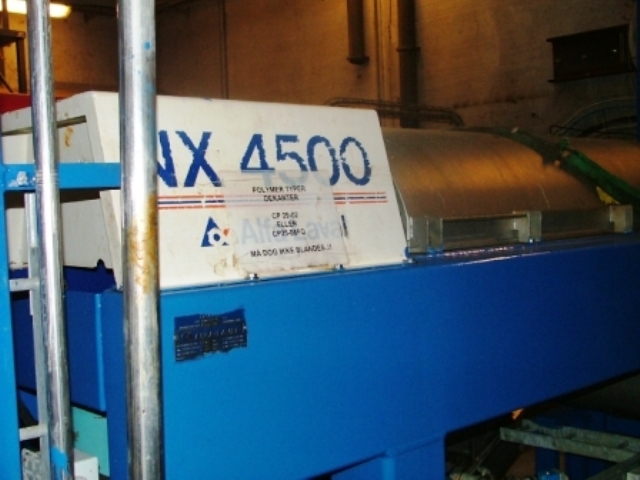 Alfa-Laval AVNX 935B-31G decanter centrifuge, 316SS.       