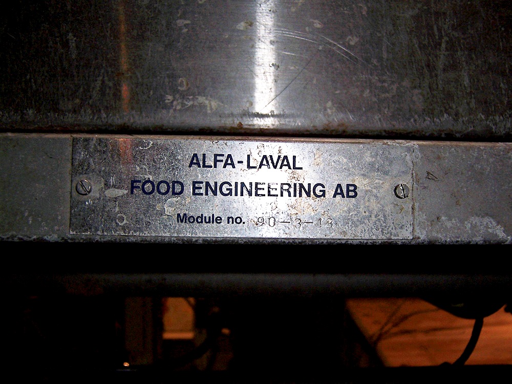 Alfa-Laval BRPX 513 SFD-31CGL-60 clarifier, 316SS.         