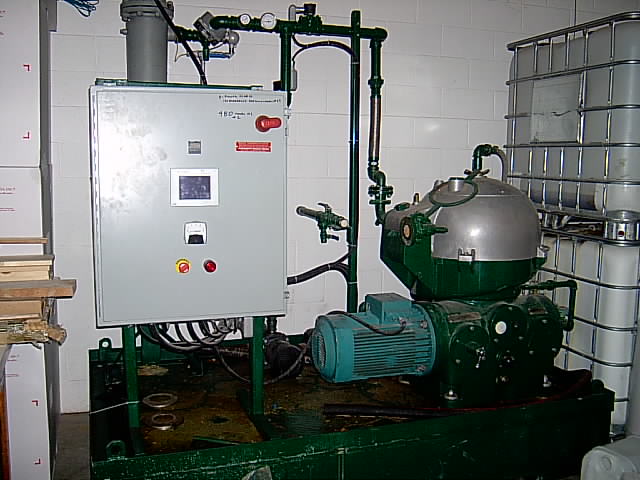 Westfalia OSA 20-02-066 varizone lube oil purifier, SS.