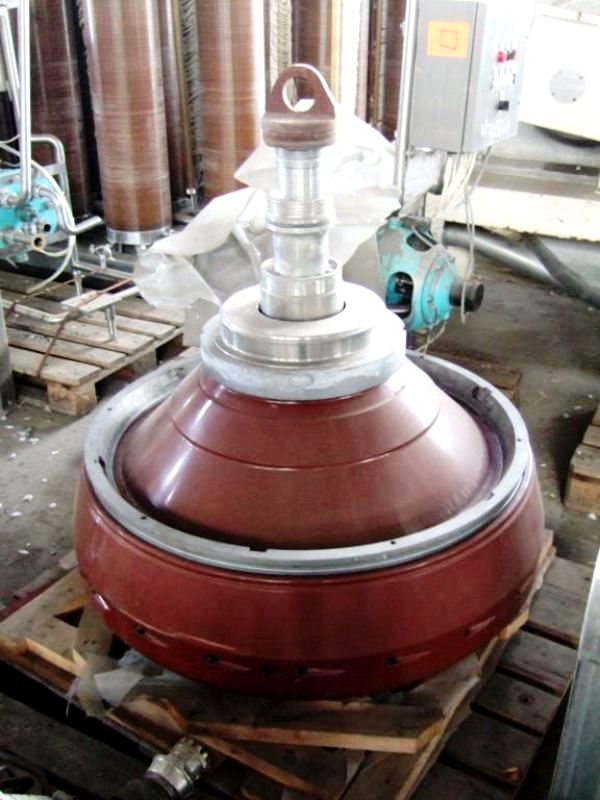 Westfalia DA 200-76-573 nozzle centrifuge, 316SS.      