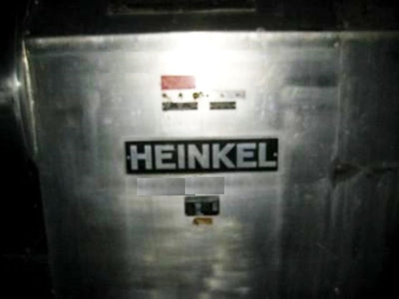 Heinkel HF 800 Inverting Filter centrifuge, Hastelloy.