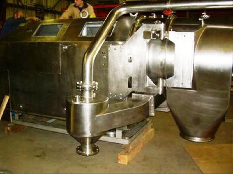 (2) Heinkel HF 800 Inverting Filter centrifuges, Hastelloy C22.