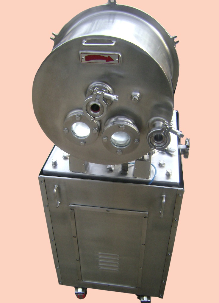 NEW: ACME 12" x 8" perforate basket centrifuge, Hastelloy. 