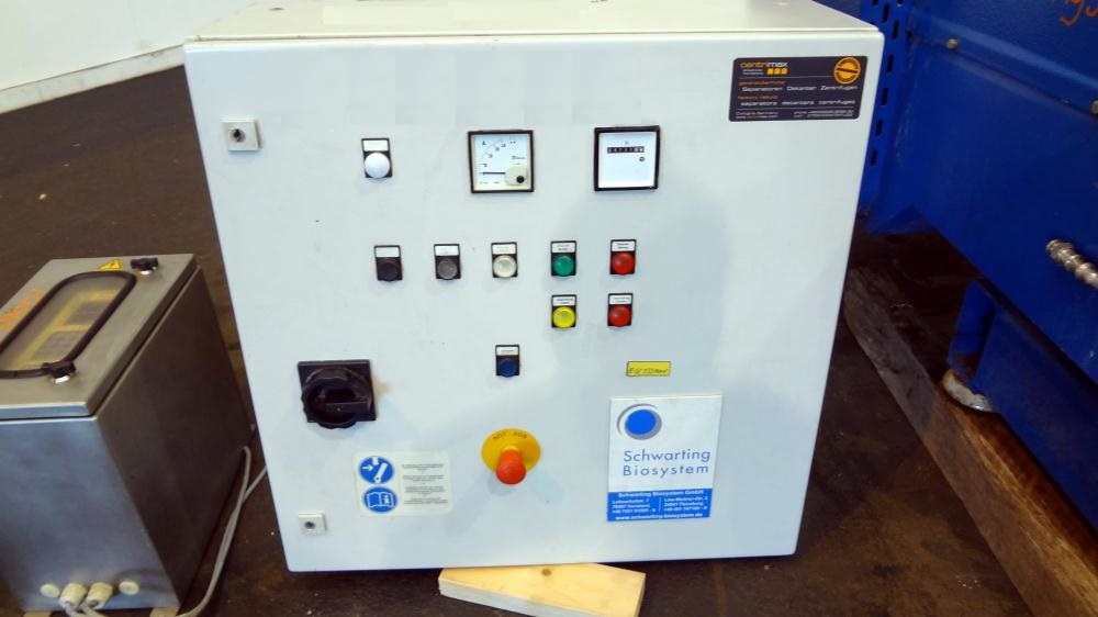 Sharples PM-20,000 decanter centrifuge, 316SS.             