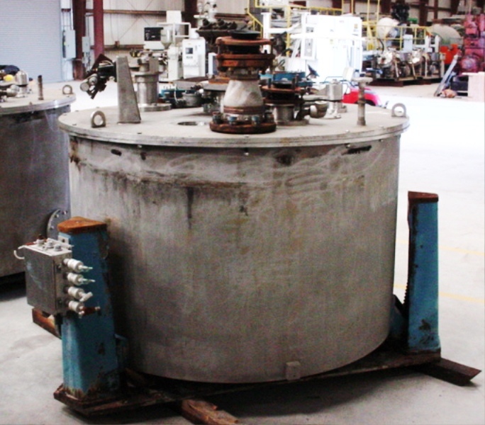 (2) Sanborn 60 x 30 perforate basket centrifuges, 316SS.