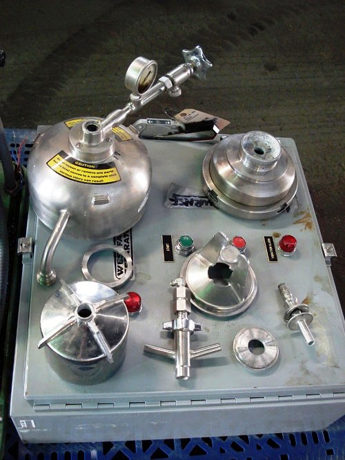 Westfalia KA 2-86-575 chamber bowl centrifuge, 316SS.      