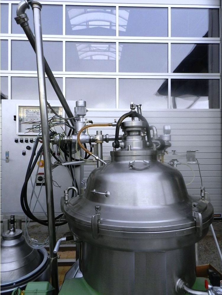 Westfalia SA 64-47-076 hermetic clarifier centrifuge, 316SS.