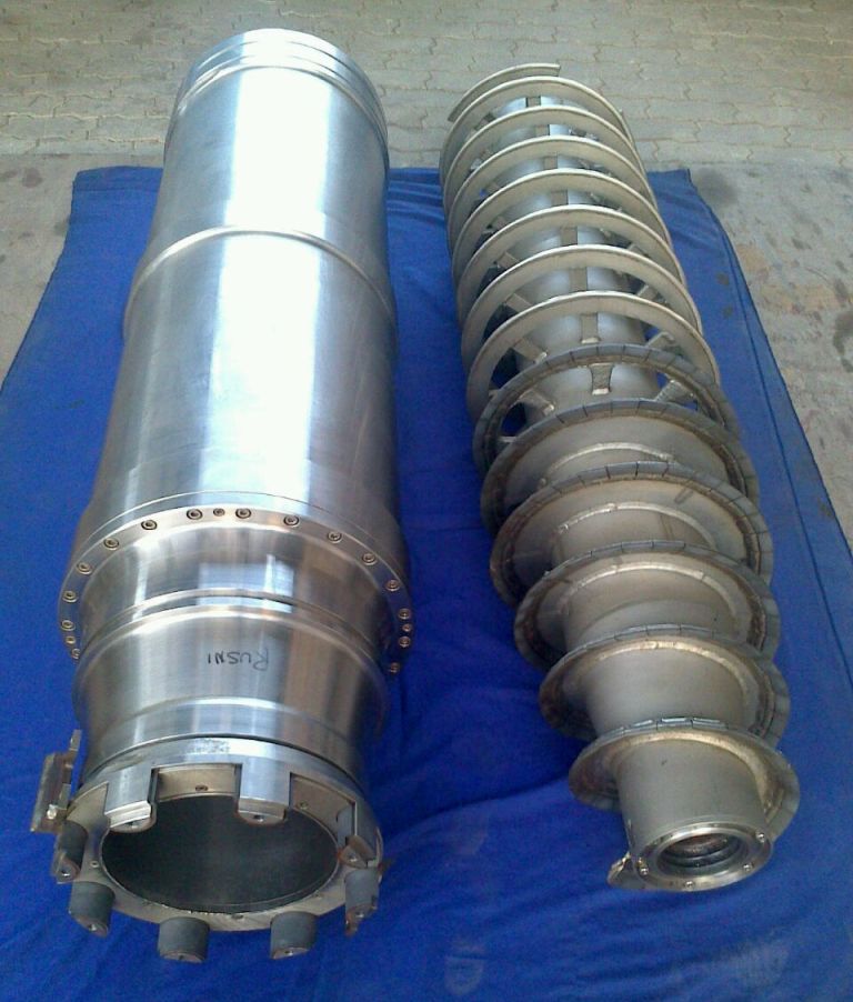 Sharples PM-36,000 Super-D-Canter centrifuge, 316SS.       